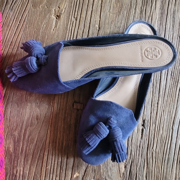 Tory Burch Suede Salinas Mule - US 7 - Picture 2 of 8